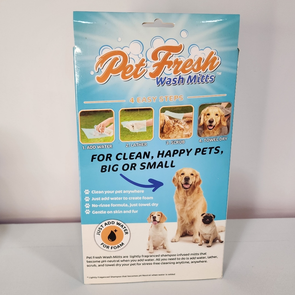 Pet wash mitts - Picture 2 of 4